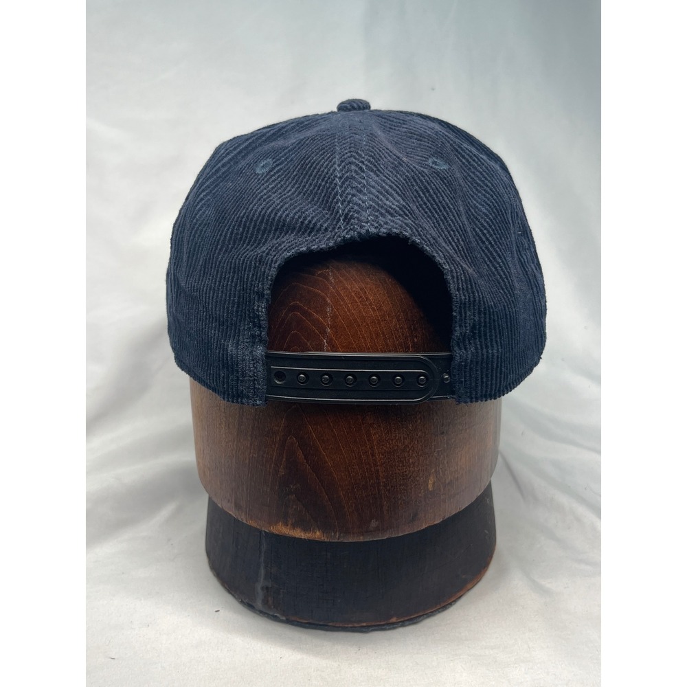 Coors Banquet Navy Blue Corduroy Red Rope Snapback Retro Vintage Style Hag Cap - Picture 5 of 16